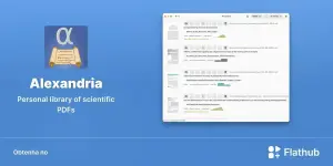 Alexandria no Linux: a biblioteca de PDFs científicos que vai além