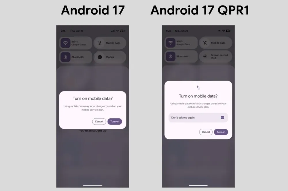 Android 17 QPR1 traz melhorias em multitarefa, mídia e bem-estar digital 1 Android 17 QPR1 traz melhorias em multitarefa, mídia e bem-estar digital