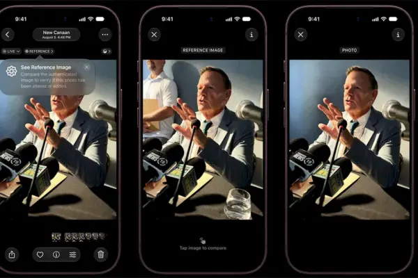 Apple apresenta Reference Image do iPhone 18 Pro, mais segura que Android