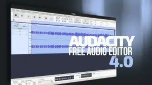 Audacity 4.0 chega com interface Qt redesenhada e modelo inovador de edição