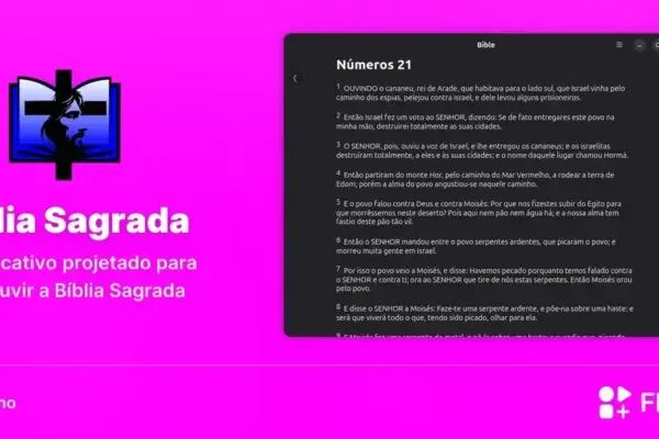 Bible no Linux: app offline e sem anúncios para ler e ouvir a Bíblia