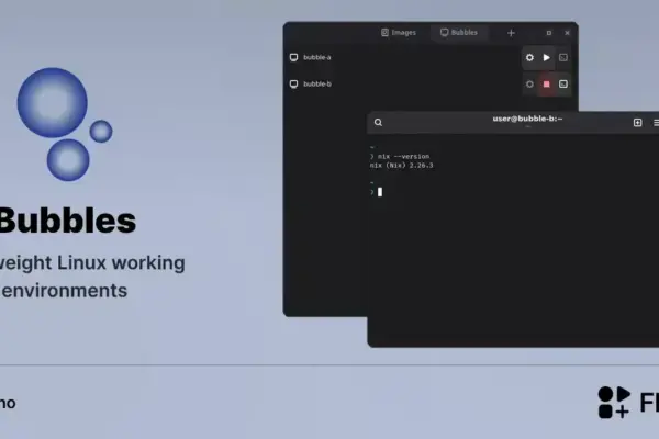 Bubbles no Linux: o ambiente leve que mistura isolamento e praticidade