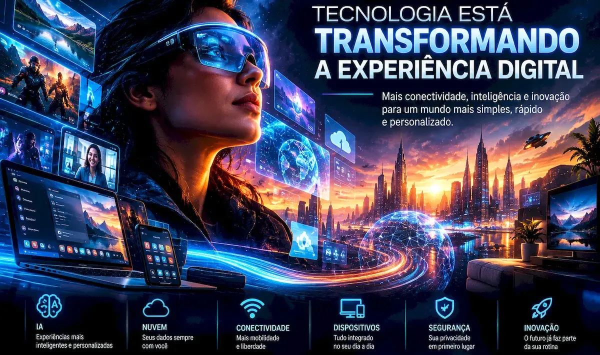 Como a tecnologia está transformando a experiência digital dos brasileiros