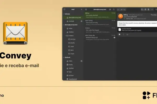 Convey chega ao Linux como novo cliente de e-mail do GNOME