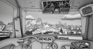 Double Fine lança simulação cômica de direção em 'Thank You Bus Driver'