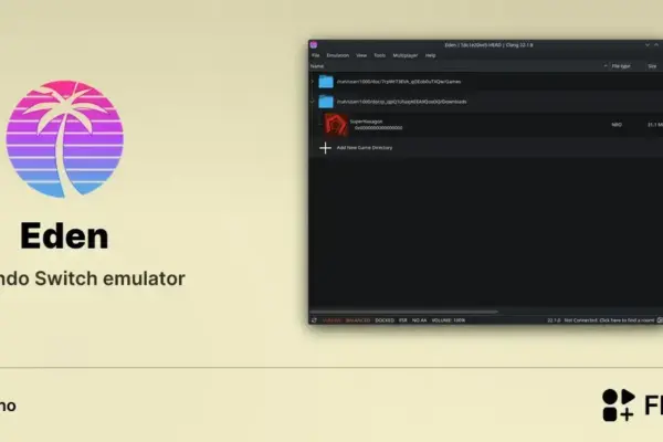 Eden chega ao Flathub e reforça o peso dos emuladores no Linux