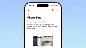 Get Ready para iPhone Duo começa em 12 de outubro — pré‑venda em 16/10