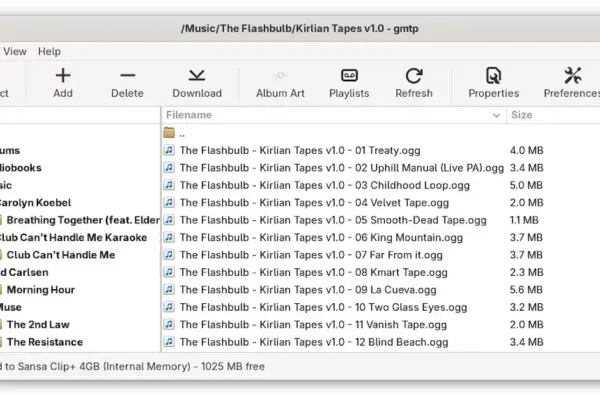 gMTP chega ao Flathub e facilita o gerenciamento de arquivos MTP no Linux