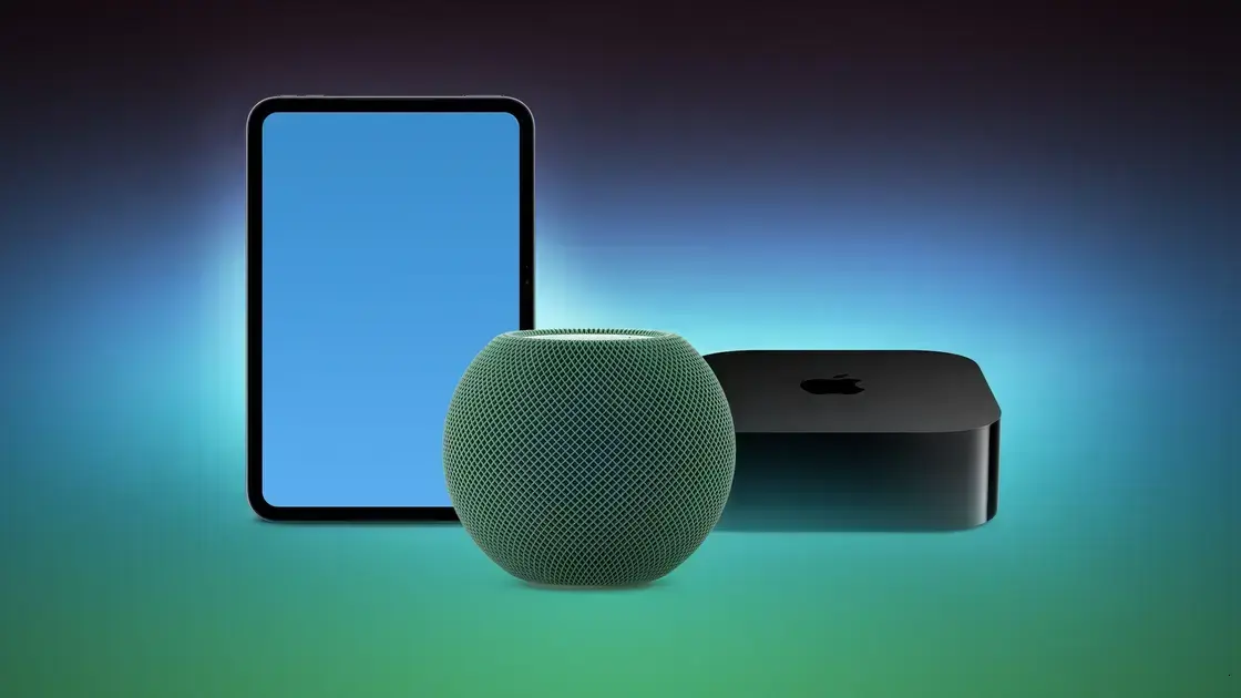 iPad mini 8 com A20 Pro, novas cores do HomePod mini e Apple TV 4K