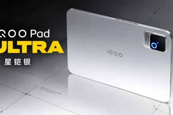 iQOO Pad Ultra: tablet com tela OLED 165Hz, Snapdragon 8EE6 e foco em jogos
