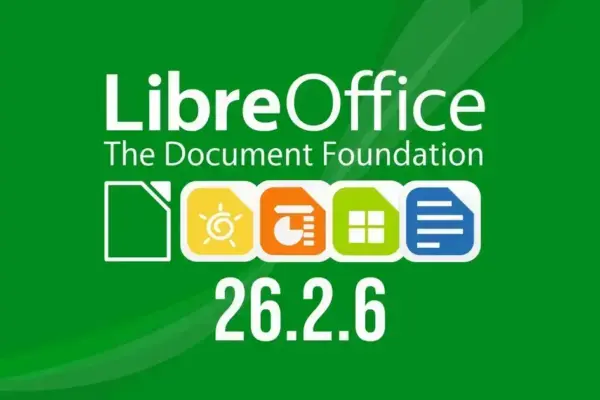 LibreOffice 26.2.6 lançado com 36 correções para maior estabilidade