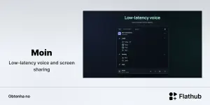 Moin chega ao Linux com voz e compartilhamento de tela em baixa latência