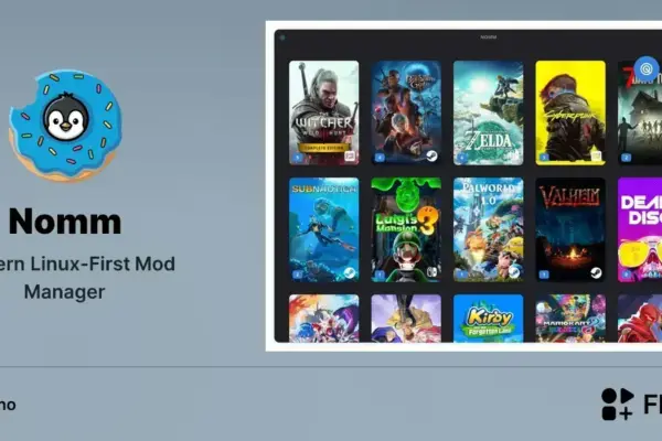 Nomm chega ao Flathub e simplifica a vida de quem usa mods no Linux