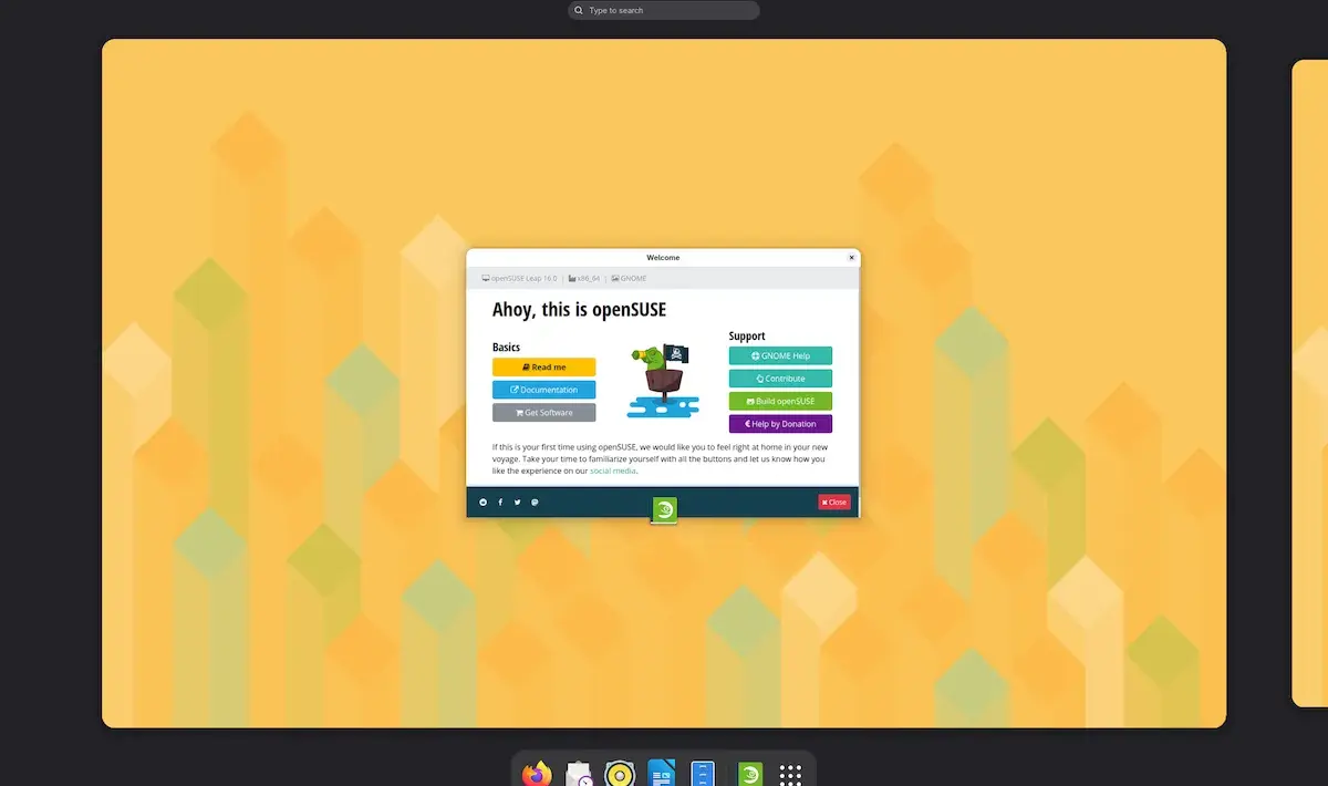 openSUSE 16.1 RC chega com modo imutável e novos testes 1 openSUSE 16.1 RC chega com modo imutável e novos testes