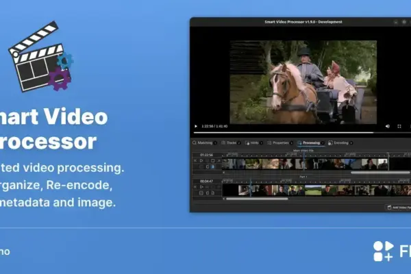 Smart Video Processor chega ao Flathub para organizar vídeos no Linux