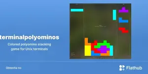 Terminalpolyominos chega ao Flathub com jogo leve para o terminal