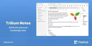 Trilium Notes chega ao Flathub e facilita anotações no Linux