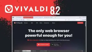 Vivaldi 8.2 traz calculadora na barra de endereços e facilidade para PWAs