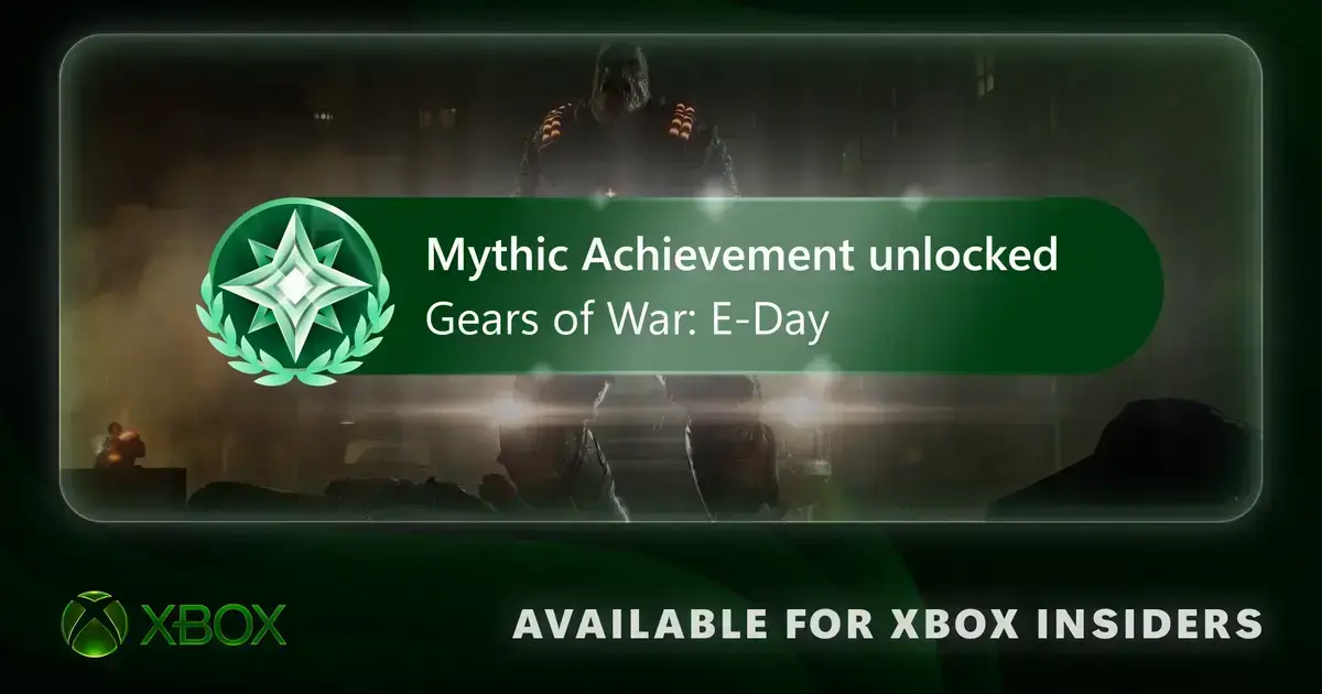 Xbox lança Mythic Achievements para jogos antigos e perfil de conquistas