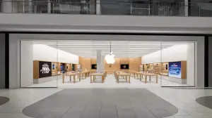 Apple Del Amo em Torrance fecha temporariamente por danos de água