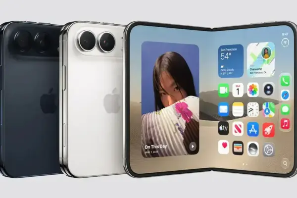 Apple trabalha para resolver interface apertada do Safari no iPhone Duo dobrável