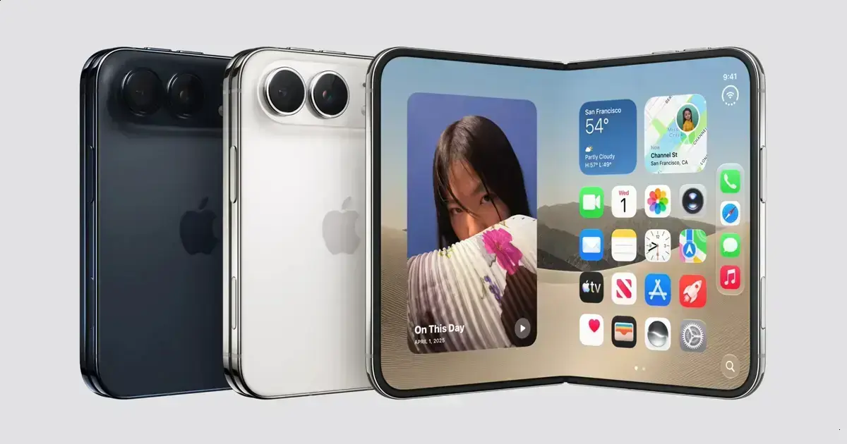 Apple trabalha para resolver interface apertada do Safari no iPhone Duo dobrável