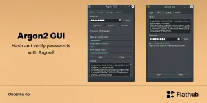 Argon2 GUI chega ao Flathub e simplifica hashes no Linux
