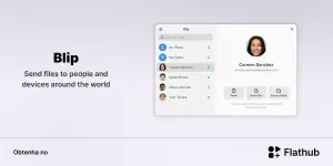 Blip chega ao Linux via Flathub com envio rápido e sem complicação