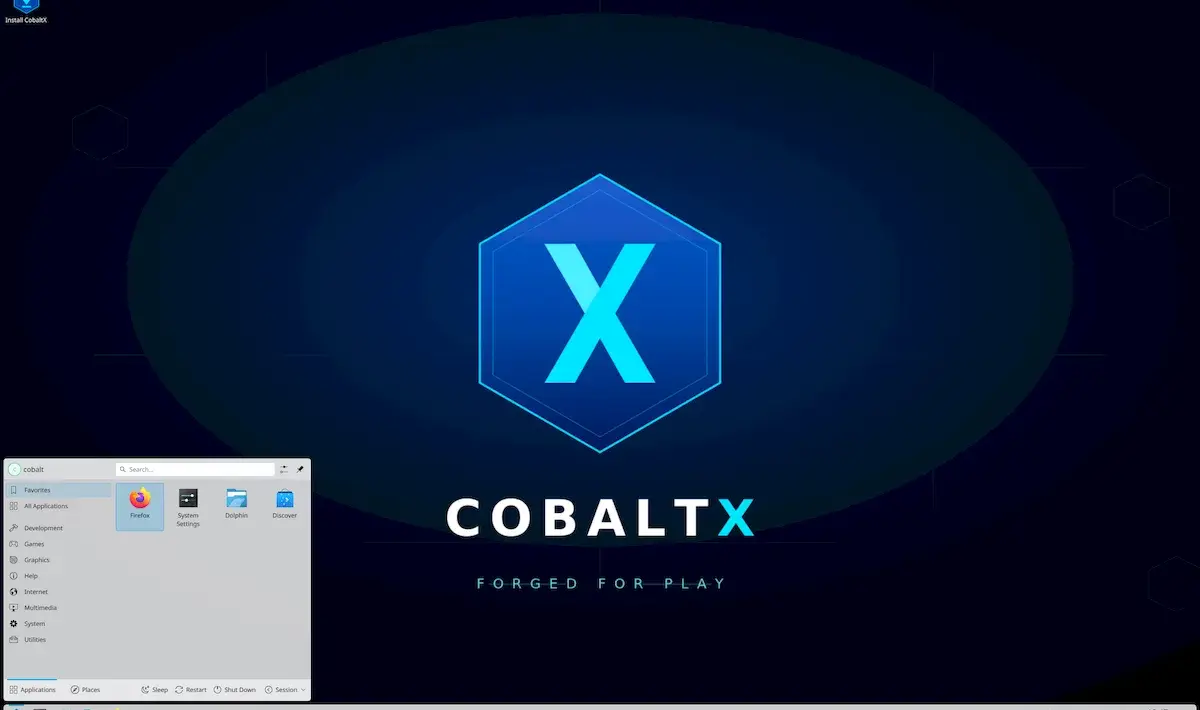 CobaltX 0.3 reforça a aposta gamer do Arch com KDE e Zen kernel