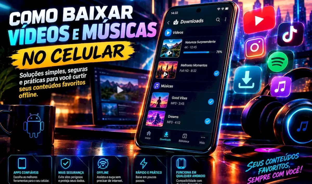 Como Baixar Vídeos e Músicas no Celular: Ferramentas e Dicas para Facilitar o Processo