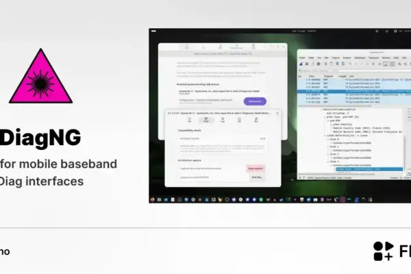 DiagNG no Linux: o novo cliente para interfaces diag de baseband