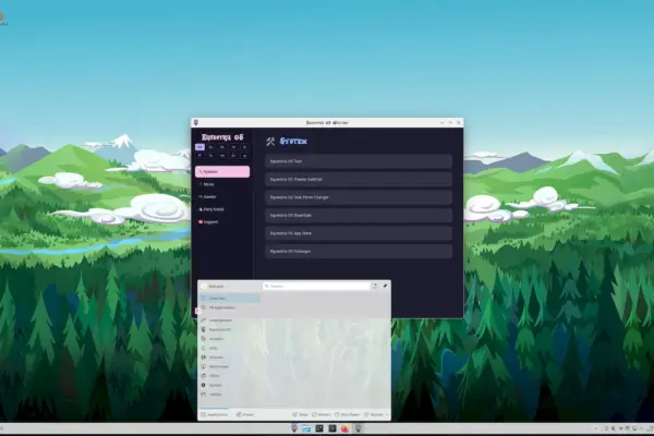 Equestria OS 2026.10.28 chega com novas ferramentas para gamers