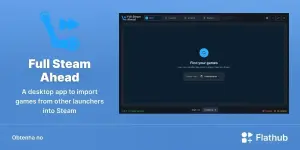 Full Steam Ahead chega ao Linux e organiza sua biblioteca Steam