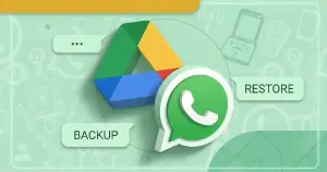 Guia 2026: Como restaurar backup do WhatsApp do Google Drive para iPhone Duo