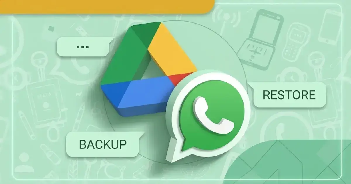 Guia 2026: Como restaurar backup do WhatsApp do Google Drive para iPhone Duo