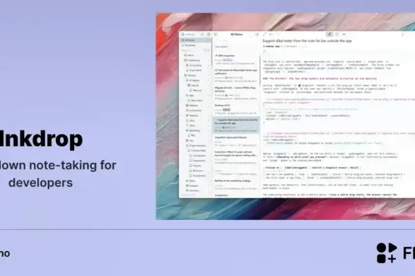 Inkdrop no Linux: o app de notas em Markdown que ganhou destaque