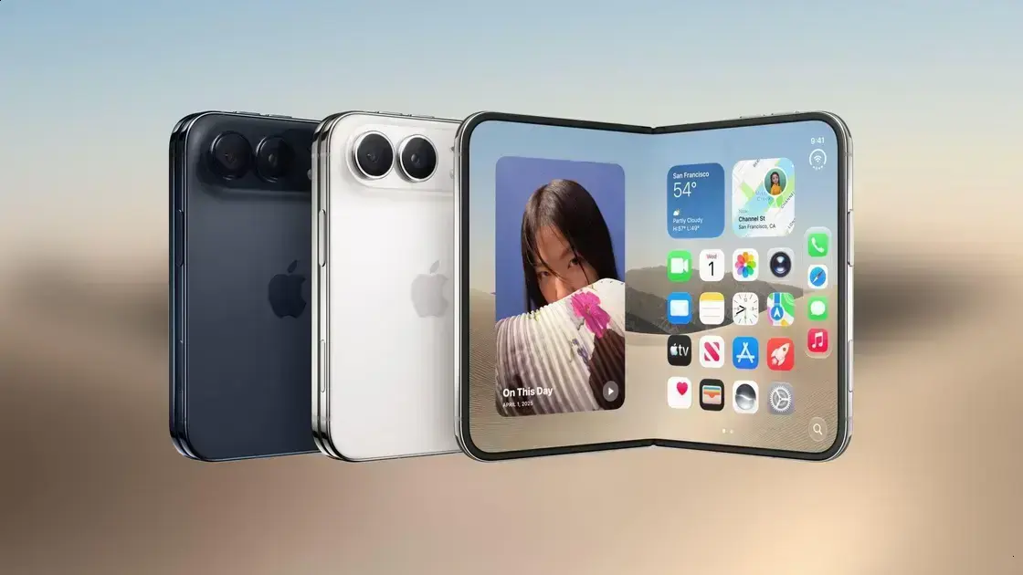 iPhone Duo exibe documentos em visualização de duas páginas ao abrir