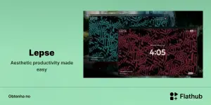 Lepse chega ao Flathub e aposta em produtividade com visual marcante
