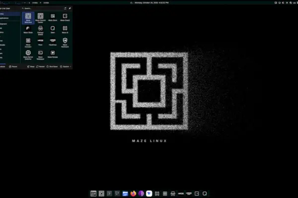 Maze Linux 2026.10.26 chega com Qlam 2, AI e foco em privacidade