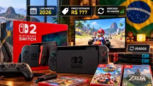 Nintendo Switch 2 no Brasil: lançamento, preço estimado e mercado de usados