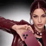 Nubia V90 Pro traz câmera de 108MP e design burgundy com entrada para fone