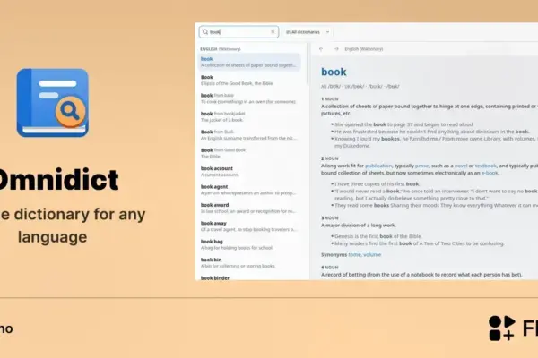 Omnidict chega ao Linux com dicionário offline para vários idiomas