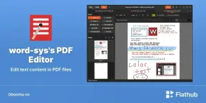PDF Editor no Linux: app do Flathub ganha edição direta de documentos