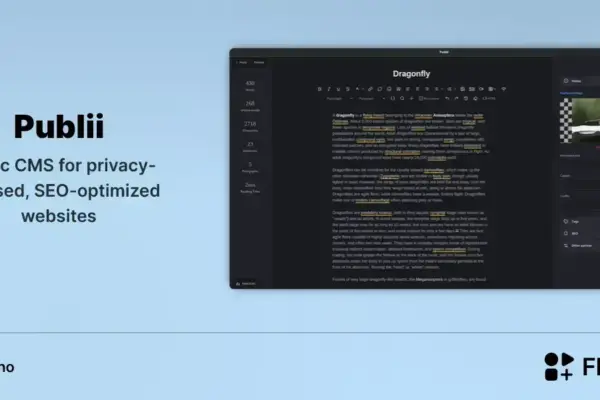 Publii chega ao Flathub e reforça a força dos sites estáticos no Linux