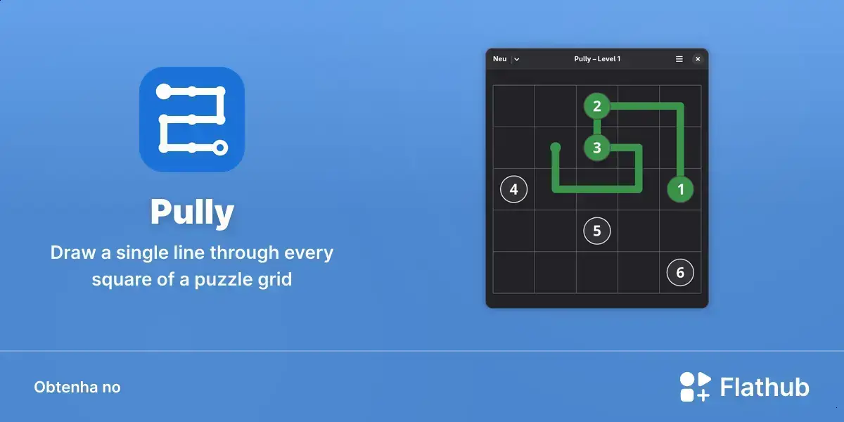 Pully chega ao Linux para quem curte quebra-cabeças estilo Numberlink