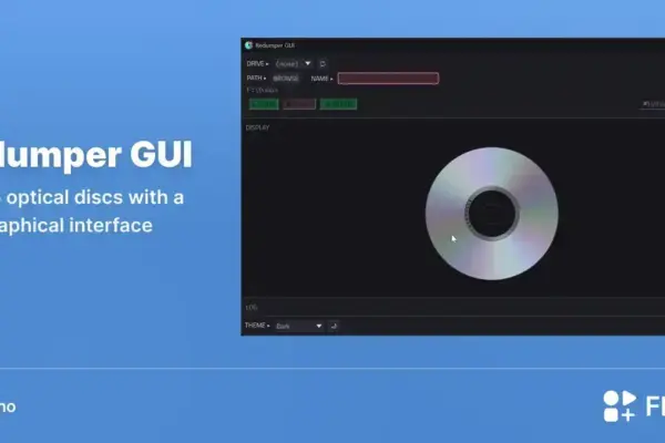 Redumper GUI chega ao Flathub e facilita dumps de discos no Linux
