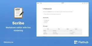 Scribe no Linux ganha polimento e fica mais esperto no Flathub