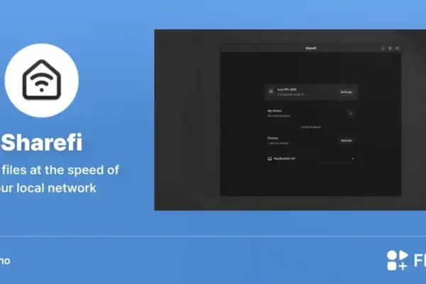 Sharefi chega ao Linux via Flathub e simplifica o envio de arquivos
