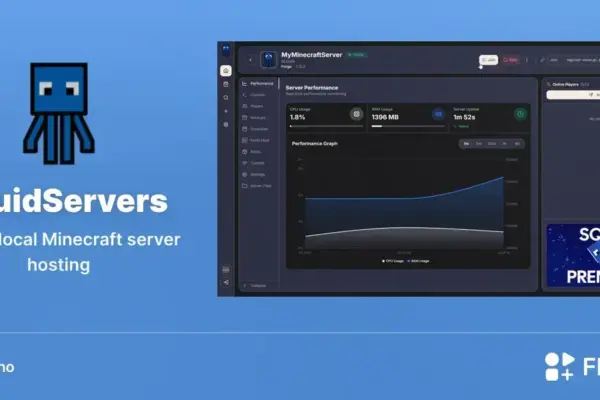SquidServers chega ao Linux para simplificar servidores locais de Minecraft