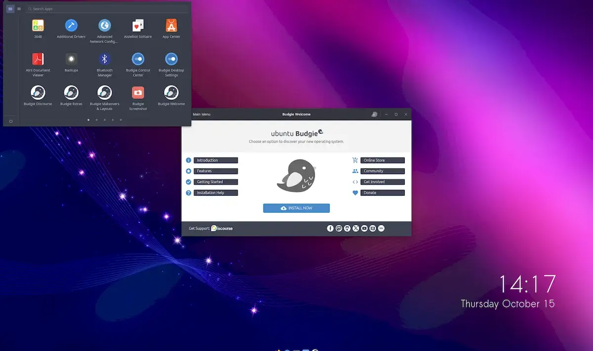 Ubuntu Budgie 26.10: o que muda na nova edição com Budgie 10.10.3
